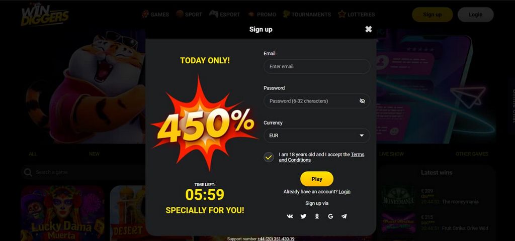 Win Diggers Gambling enterprise gambling establishment games and ports